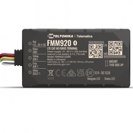 TRACKER GPS TELTONIKA FMM920 PRICE DISTRIBUTOR TELTONIKA STOCK AVAILABLE WORLDWIDE SHIPPING FMM880 FMM130 FMM125