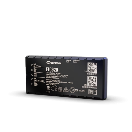 le prix du Traceur GPS 4G Teltonika FTC920 issu de la gamme de trackers professionnels FTC965, FTC927 et FTC134