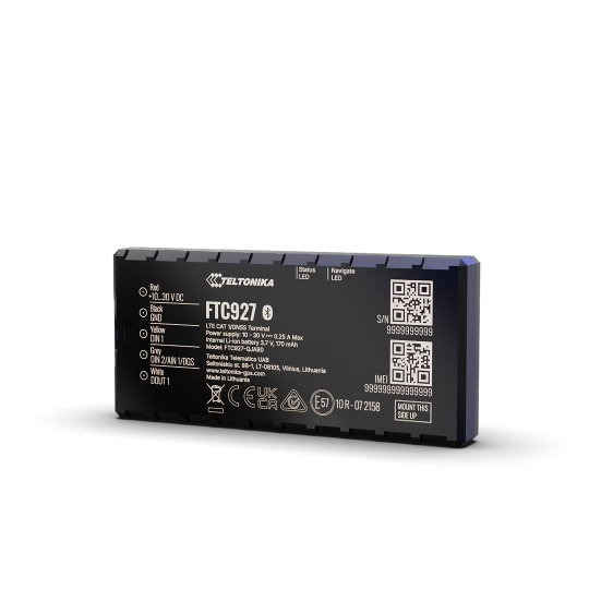 Prix ​​de la balise GPS 4G Teltonika FTC927– Traceur de véhicule professionnel de la série FT