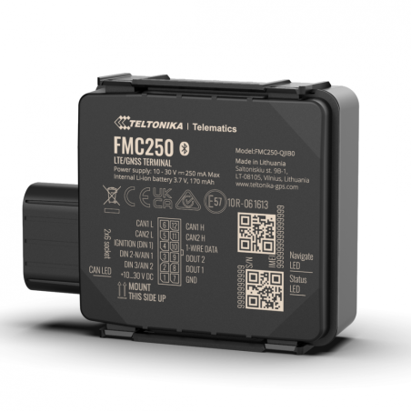 TELTONIKA FMC250 PRICE CAN 4G Traceur GPS Teltonika FMC250 4G Cat 1 + CAN intégré | TELTONE-STORE